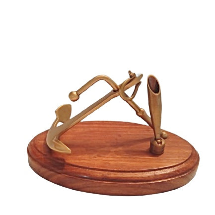 Πενοστάτης- Στυλοθήκη  Αγκυρα no105ΝΑ www.nauticalgifts.gr