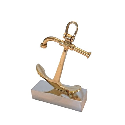 Αγκυρα κλειδί μεγάλη  σε βάση  no 20125 www.nauticalgifts.gr