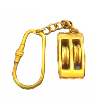 Navy key chain anchor KR104