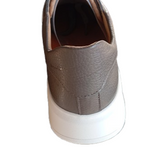 Big Steps Δερμάτινο Sneaker  μοκασίνι– Γκρί no 55Sh www.nauticalgifts.gr