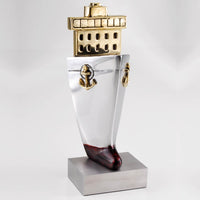 Πλώρη πλοίου σε βάση no720122 www.nauticalgifts.gr