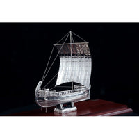 Silver ship  of the Kyrineia shipwreck old ship www.nauticalgifts.gr