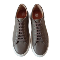Big Steps Δερμάτινο Sneaker  μοκασίνι– Γκρί no 55Sh www.nauticalgifts.gr