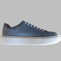 Big Steps Δερμάτινο Sneaker μοκασίνι– (Μπλε) Σιελ no 56Sh www.nauticalgifts.gr