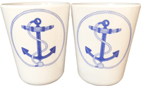 Ποτήρια με σχέδιο άγκυρα no100Mug www.nauticalgifts.gr