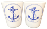 Ποτήρια με σχέδιο άγκυρα no100Mug www.nauticalgifts.gr