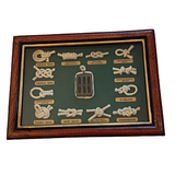 Κορνίζα με κόμπους no55FR www.nauticalgifts.gr