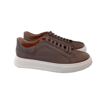 Big Steps Δερμάτινο Sneaker  μοκασίνι– Γκρί no 55Sh www.nauticalgifts.gr