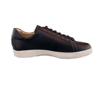 Δερμάτινο Sneaker  μοκασίνι– Blue navy no 65Sh www.nauticalgifts.gr