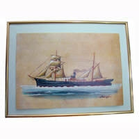 Πίνακας Αντ. Δασύρας_no30DA Painting Canvas www.nauticalgifts.gr