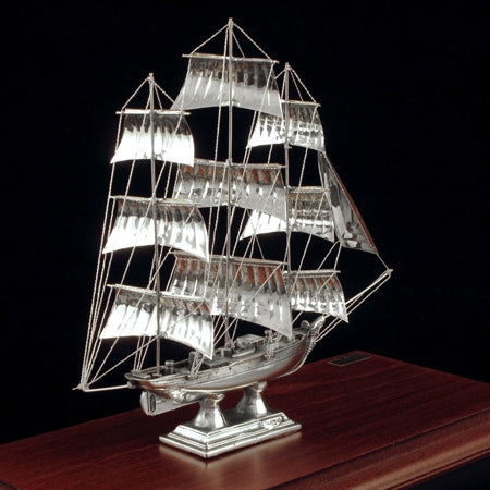 Ασημένιο Καράβι Pourquoi Pas no610KA Silver Ships www.nauticalgifts.gr