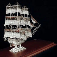 Ασημένιο Καράβι Santa Maria no604KA1 Silver Ships www.nauticalgifts.gr