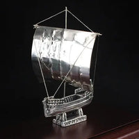 Ασημένιο καράβι Κυρήνειας no 552KA Silver Ships www.nauticalgifts.gr