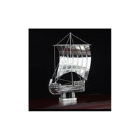 Ασημένιο καράβι Κυρήνειας no 552KA Silver Ships www.nauticalgifts.gr