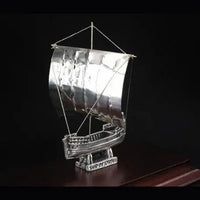 Ασημένιο καράβι Κυρήνειας no 552KA Silver Ships www.nauticalgifts.gr