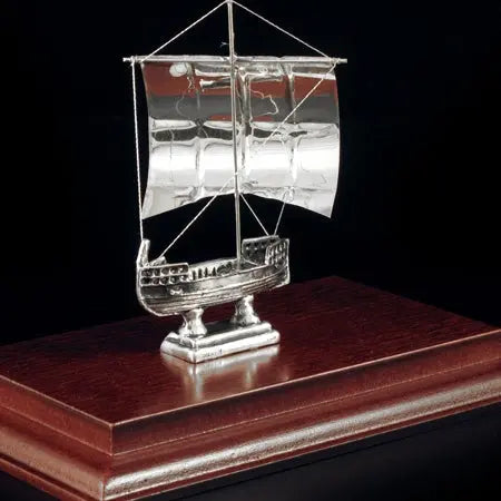 Ασημένιο καράβι Κυρήνειας no 555KA Silver Ships www.nauticalgifts.gr