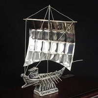 Ασημένιο Καράβι Θήρας no 562KA Silver Ships www.nauticalgifts.gr