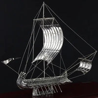 Ασημένια Τριήρης no 619KA1 Silver Ships www.nauticalgifts.gr