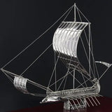 Ασημένια Τριήρης no 619KA1 Silver Ships www.nauticalgifts.gr