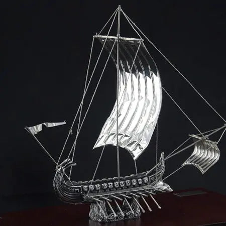 Ασημένια Τριήρης no 620KA1 Silver Ships www.nauticalgifts.gr