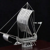 Ασημένια Τριήρης no 620KA3 Silver Ships www.nauticalgifts.gr