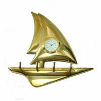 Κλειδοθήκη - κρεμάστρα καραβάκι no 084NA Nautical antiques www.nauticalgifts.gr
