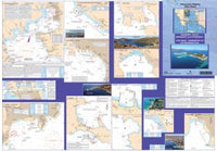Χάρτης- Χαλκιδική, κόλποι Θερμαϊκού και Στριμωνικού - PC14  www.nauticalgifts.gr
