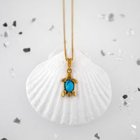 Χελωνάκι ασημένιο με χαολίτη noM57XAO Jewelry Sets www.nauticalgifts.gr